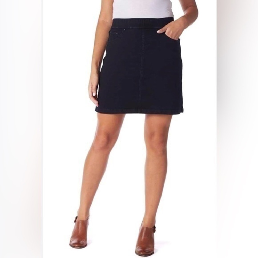 Ann Taylor Midnight Blue Mini Skirt size 10